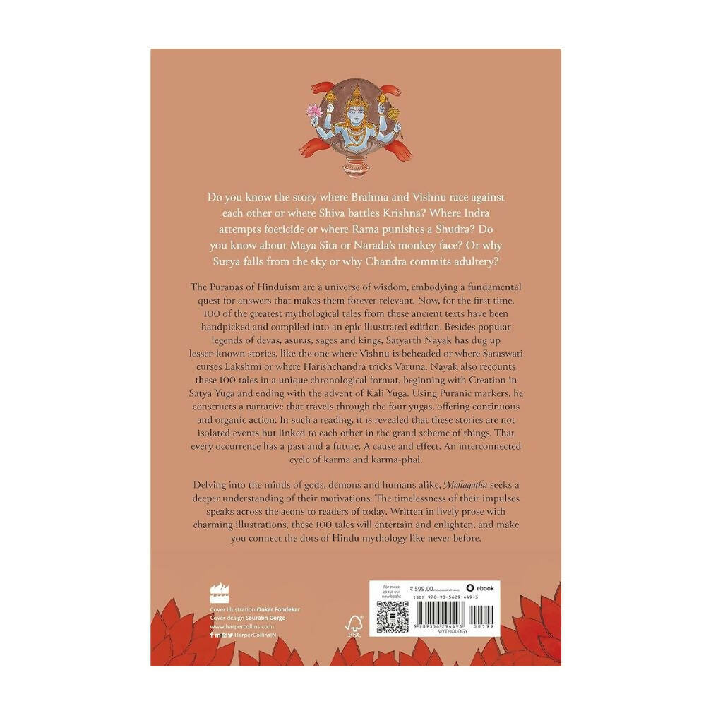 Mahagatha 100 Tales From The Puranas Satyarth Nayak - English - Distacart