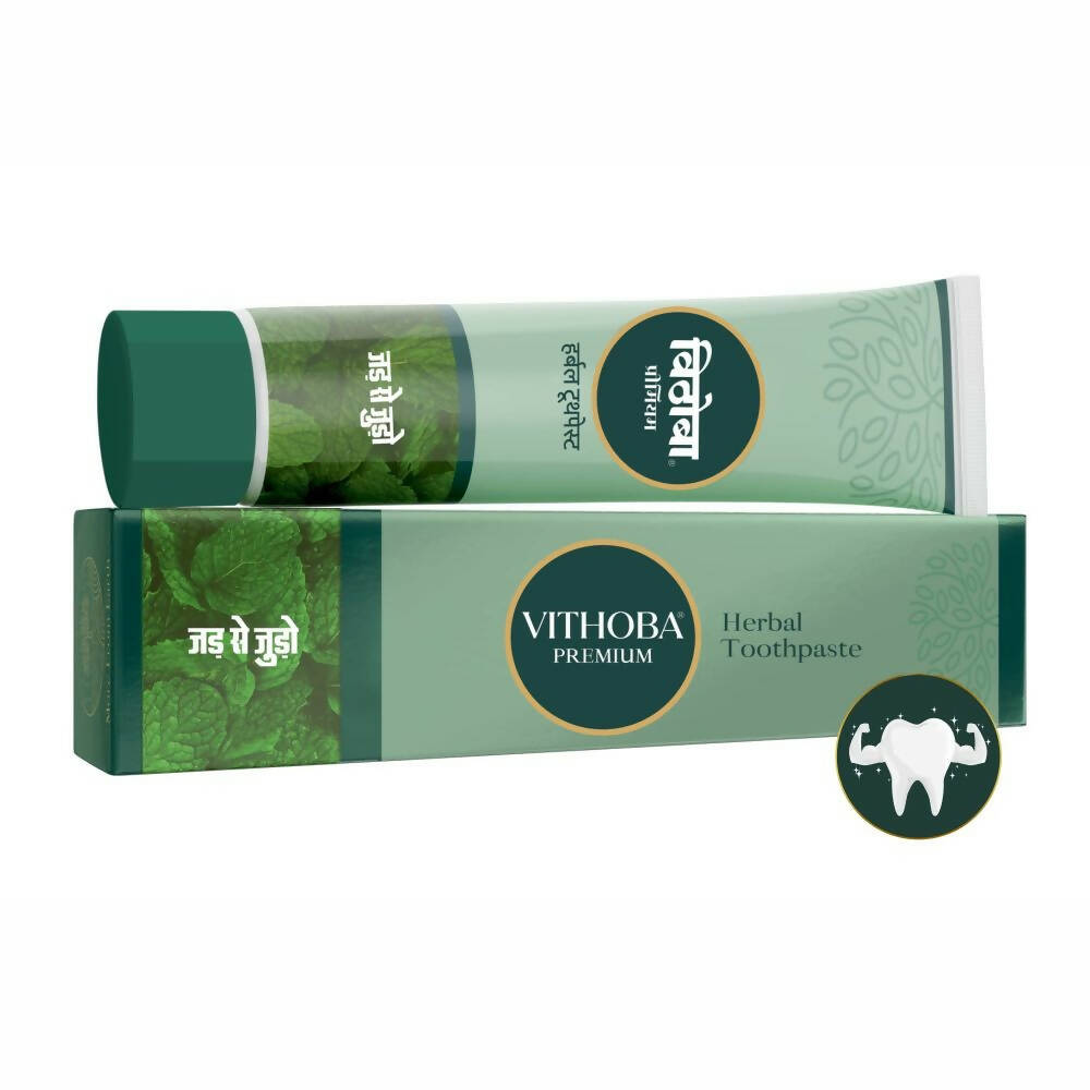 Vithoba Ayurvedic Premium Herbal Toothpaste - Distacart