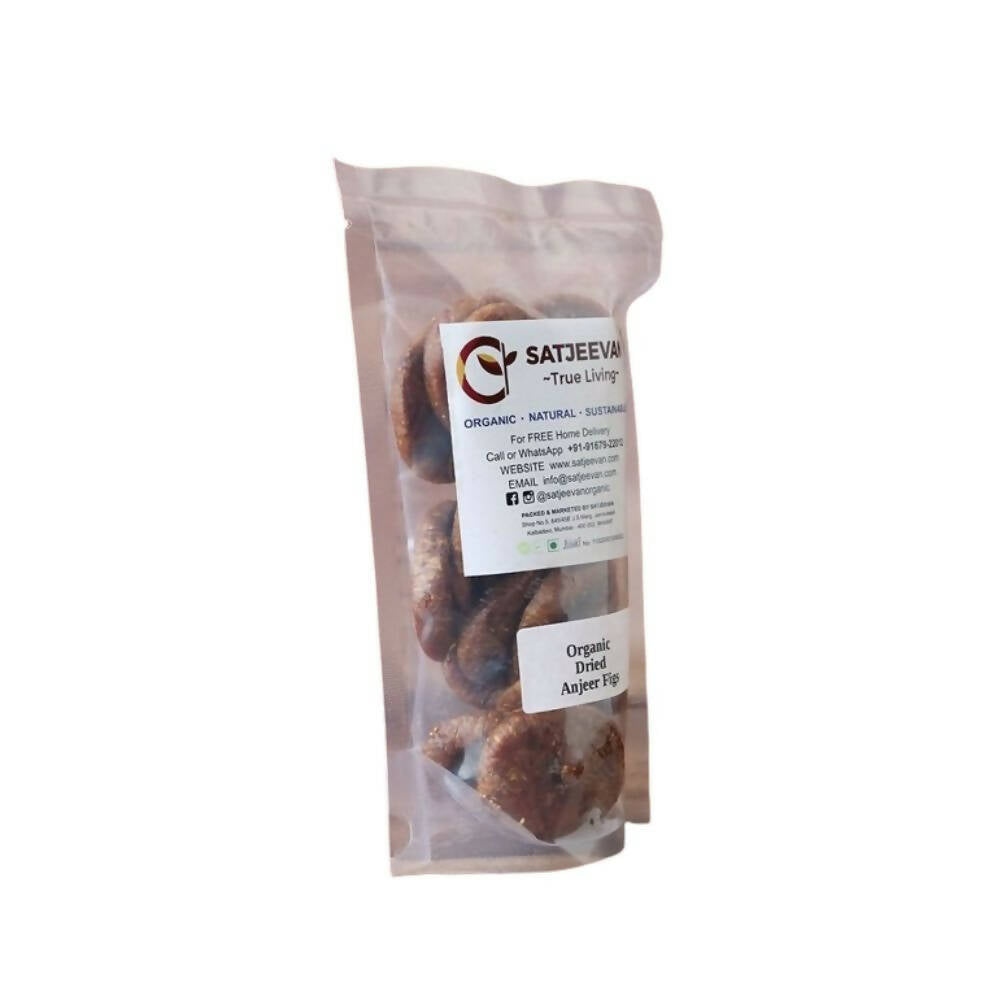 Satjeevan Organic Dried Anjeer Figs - Distacart