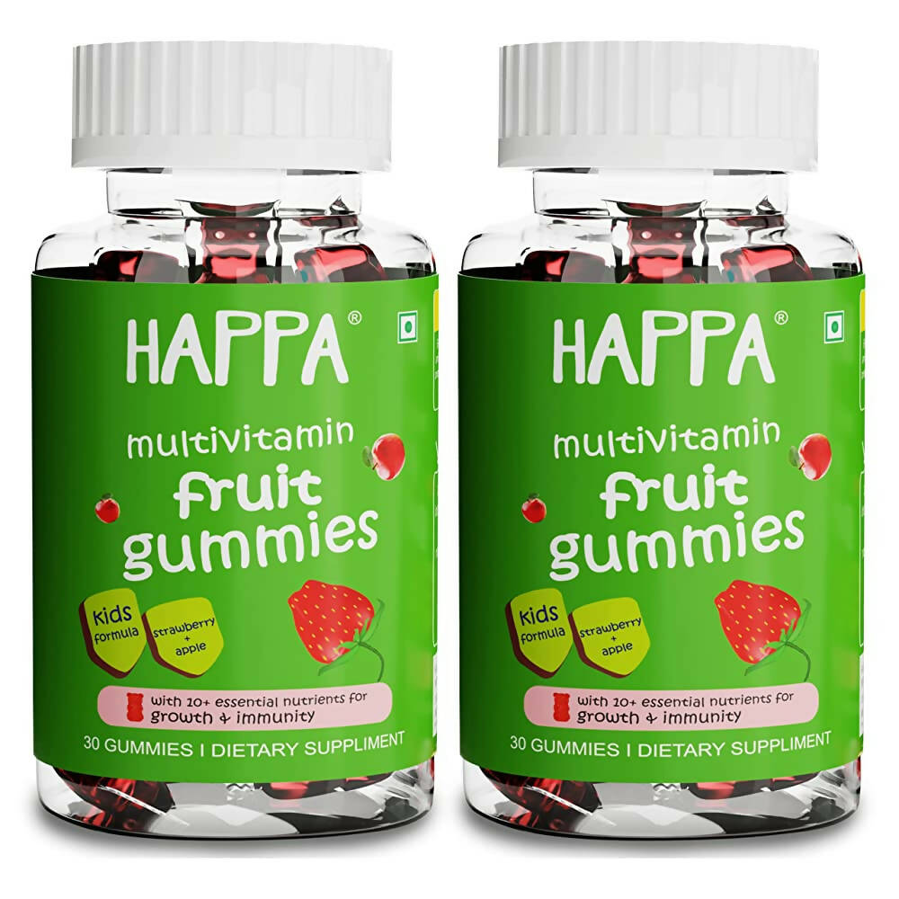 Happa Multivitamin Fruit Gummies For Kids - Distacart