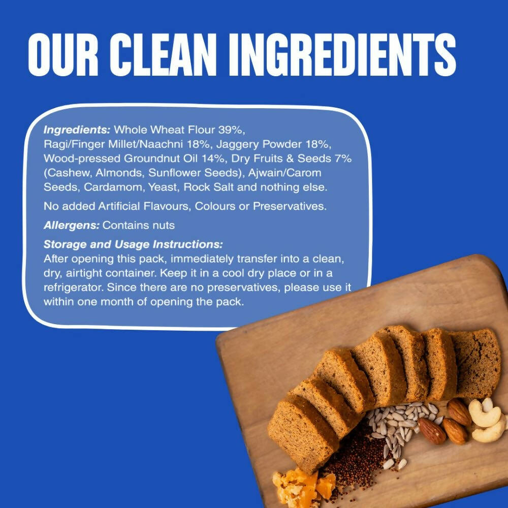 Early Foods Ragi Millet Rusk - Distacart