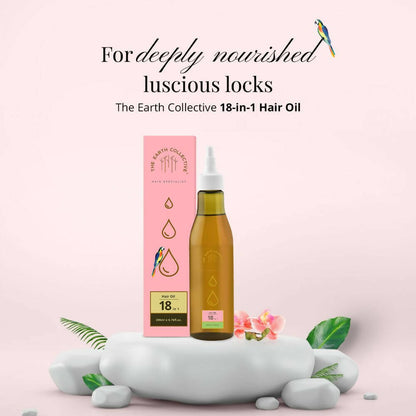 The Earth Collective 18 In 1 Hair Oil - Distacart