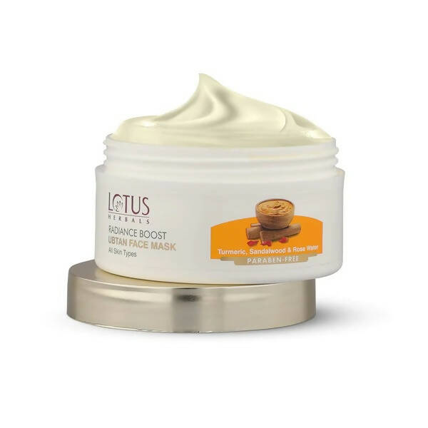 Lotus Herbals Radiance Boost Ubtan Face Mask - Distacart
