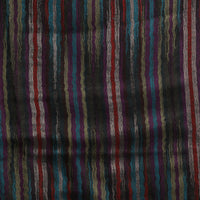 Thumbnail for Nizalia Cashmere Fine Wool Black Ikkat Print Stole