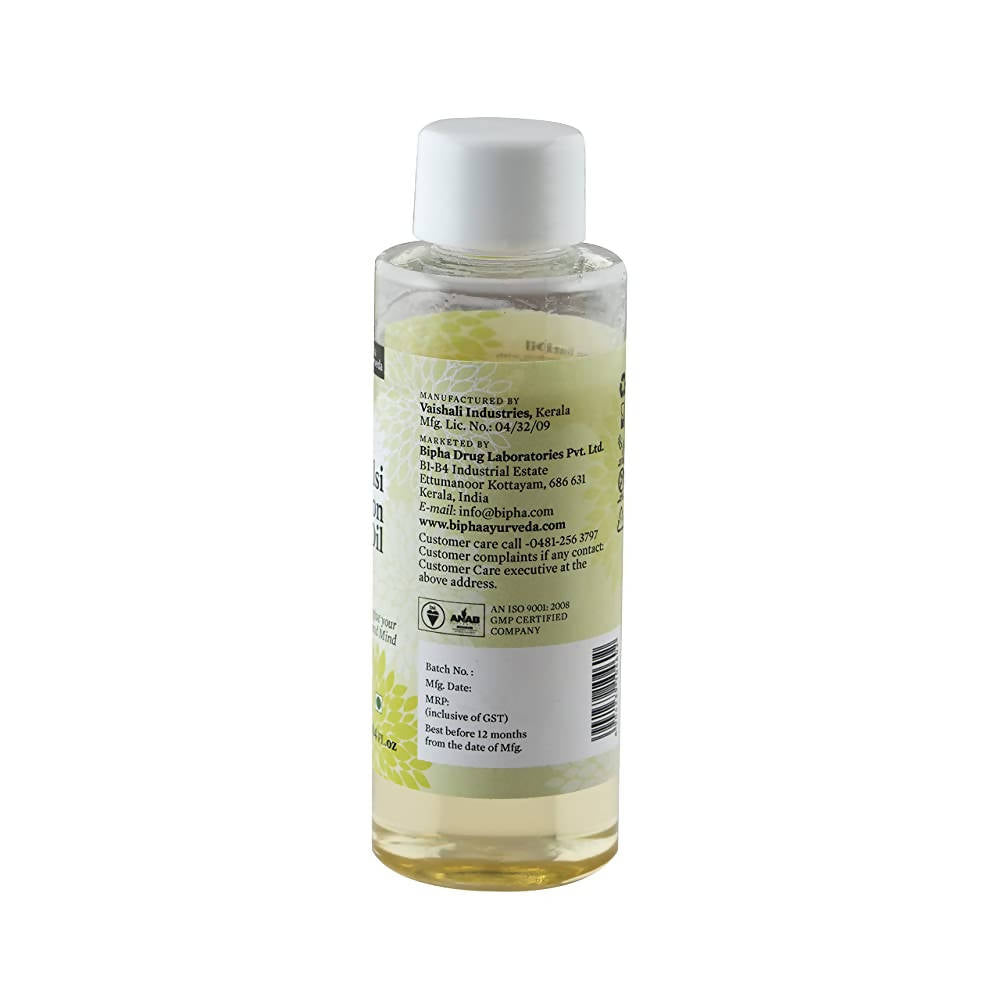 Bipha Ayurveda Tulsi & Lemon Bath Oil - Distacart