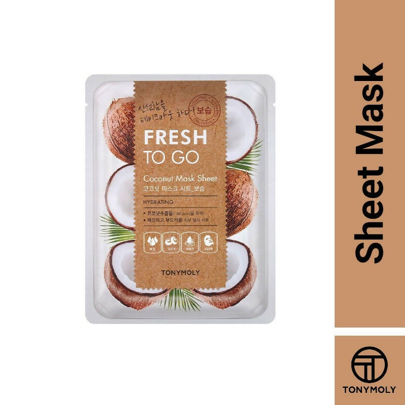 Tonymoly Fresh To Go Coconut Mask Sheet Hydrating - Distacart