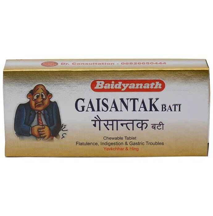 Baidyanath Jhansi Gaisantak Bati Tablets - Distacart