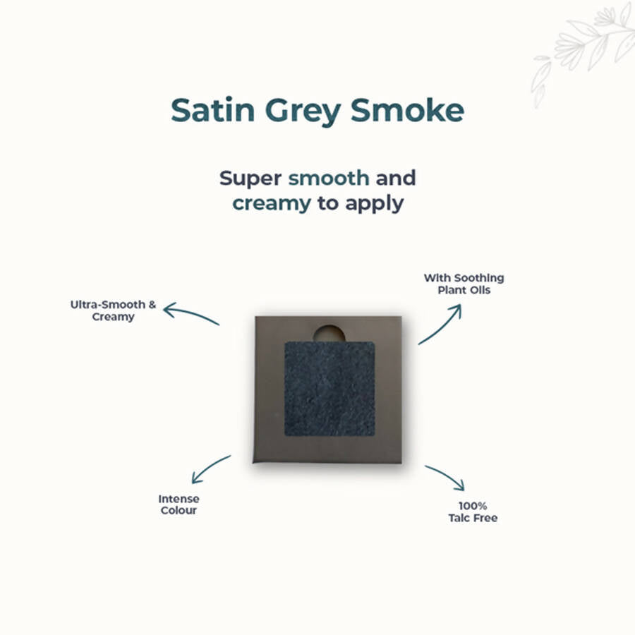 Disguise Satin Smooth Eyeshadow Squares - Satin Grey Smoke 214 - Distacart