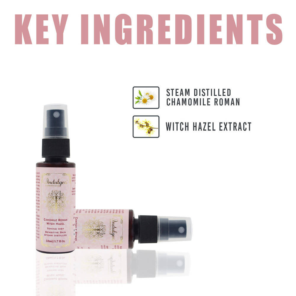 Indulgeo Essentials Camomile Roman Witch Hazel Toning Mist