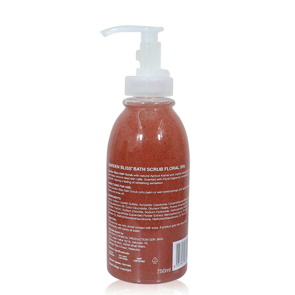 Garden Bliss Floral Spa Bath Scrub - Distacart