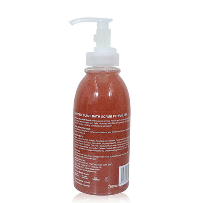 Garden Bliss Floral Spa Bath Scrub - Distacart