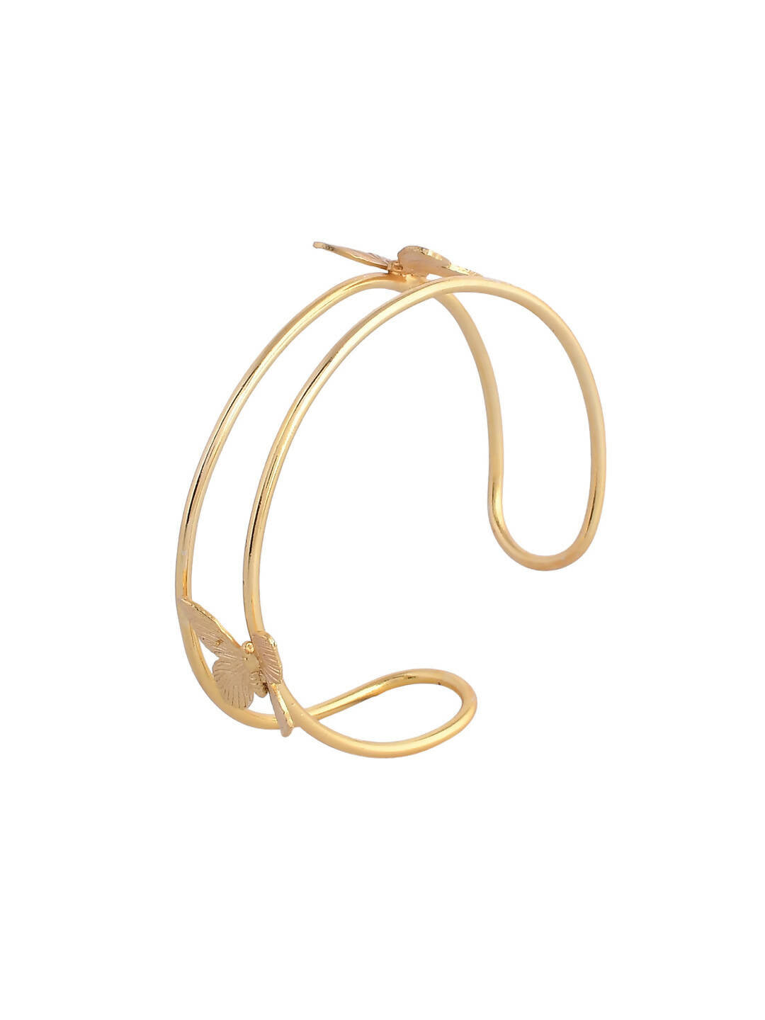 VOJ Women Gold Color stainless steel Bracelet - Distacart