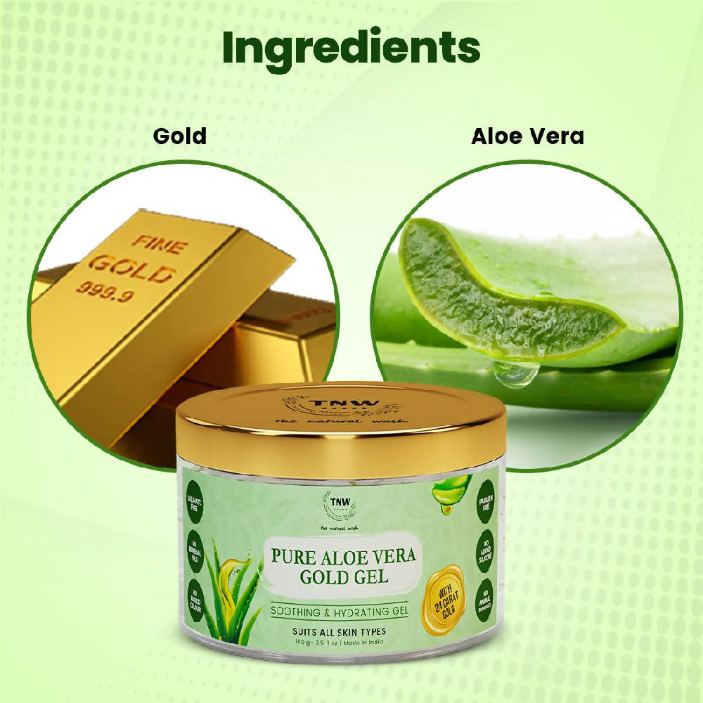 The Natural Wash Pure Aloe Vera Gold Gel