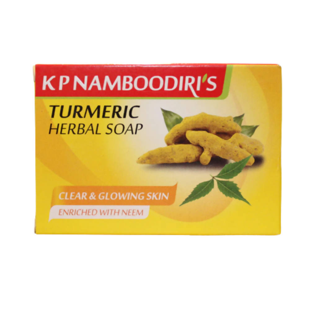 Kp Namboodiri's Turmeric Herbal Soap - Distacart