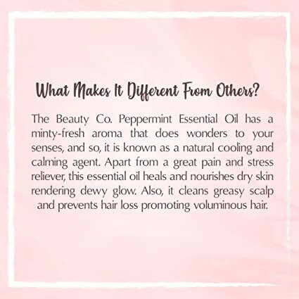 The Beauty Co. Peppermint Pure & Natural Essential Oil - Distacart