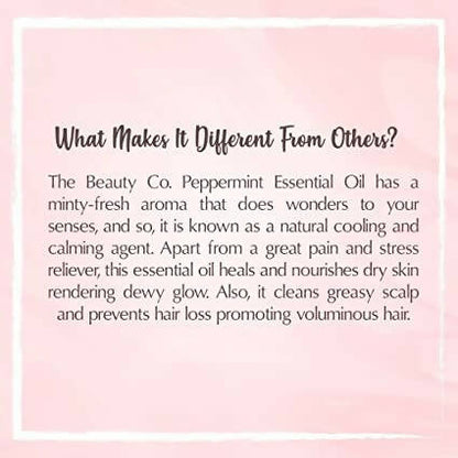 The Beauty Co. Peppermint Pure & Natural Essential Oil - Distacart