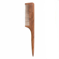 Thumbnail for Bodyherbals Neem Wood Tail Comb Handle Dressing Comb