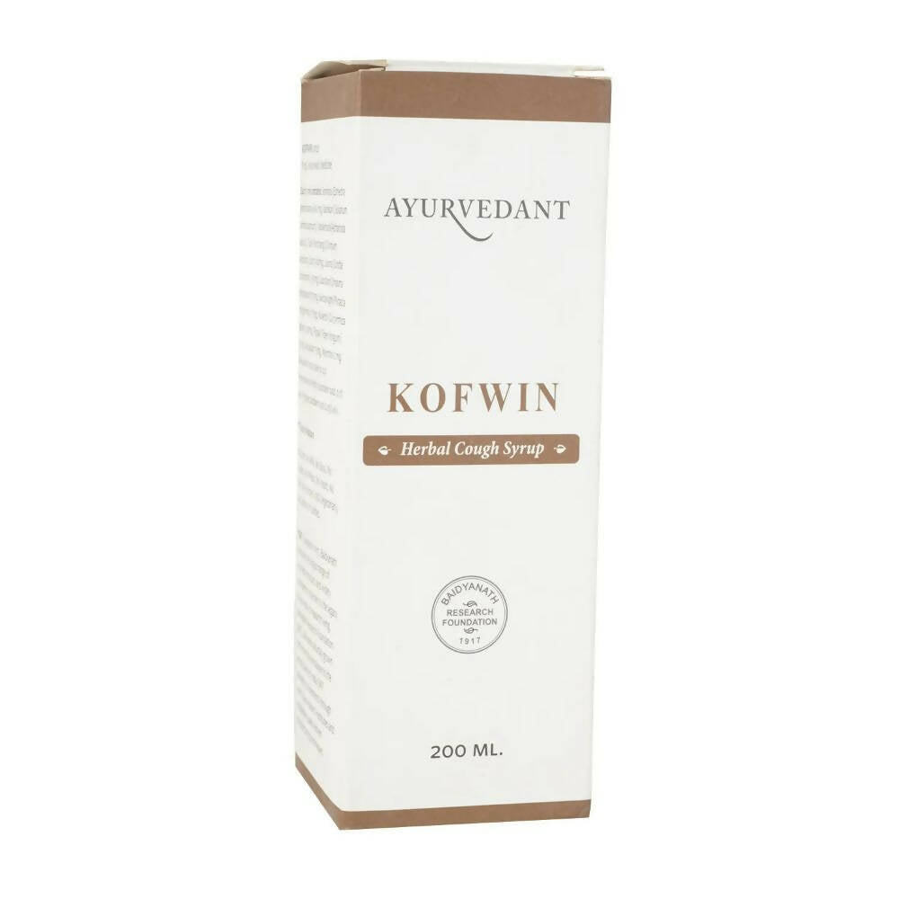 Baidyanath Jhansi Ayurvedant Kofwin Herbal Cough Syrup - Distacart