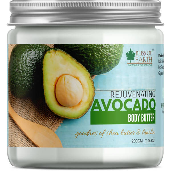 Bliss of Earth Rejuvenating Avocado Body Butter - Distacart
