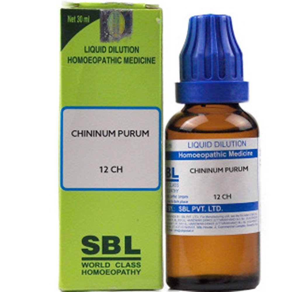 SBL Homeopathy Chininum Purum Dilution