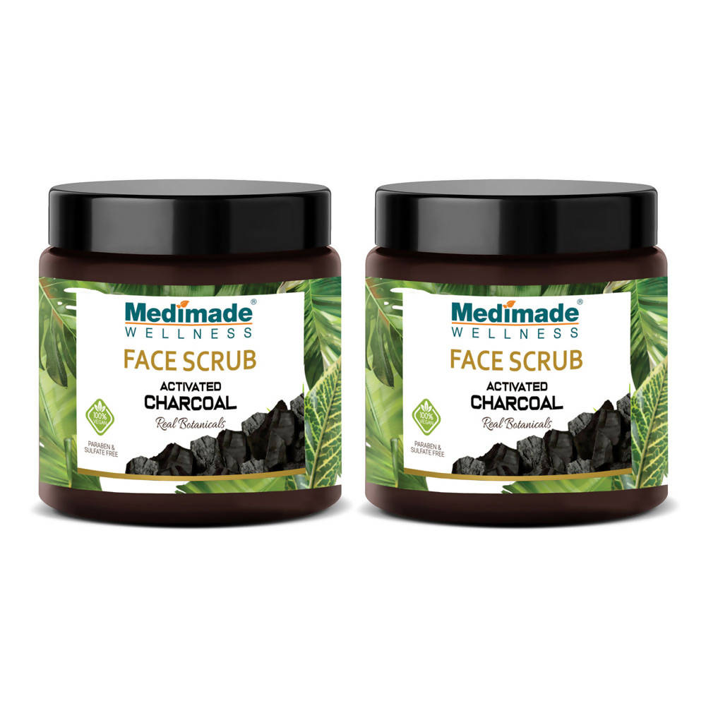 Medimade Wellness Activated Charcoal Face Scrub