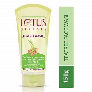 Lotus Herbals Cinnamon Anti-Acne Oil Control Face wash
