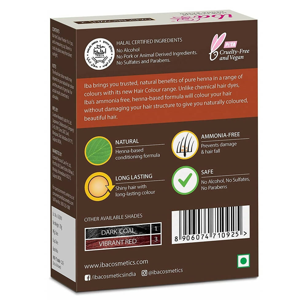 Iba Hair Color - Dark Brown - Distacart