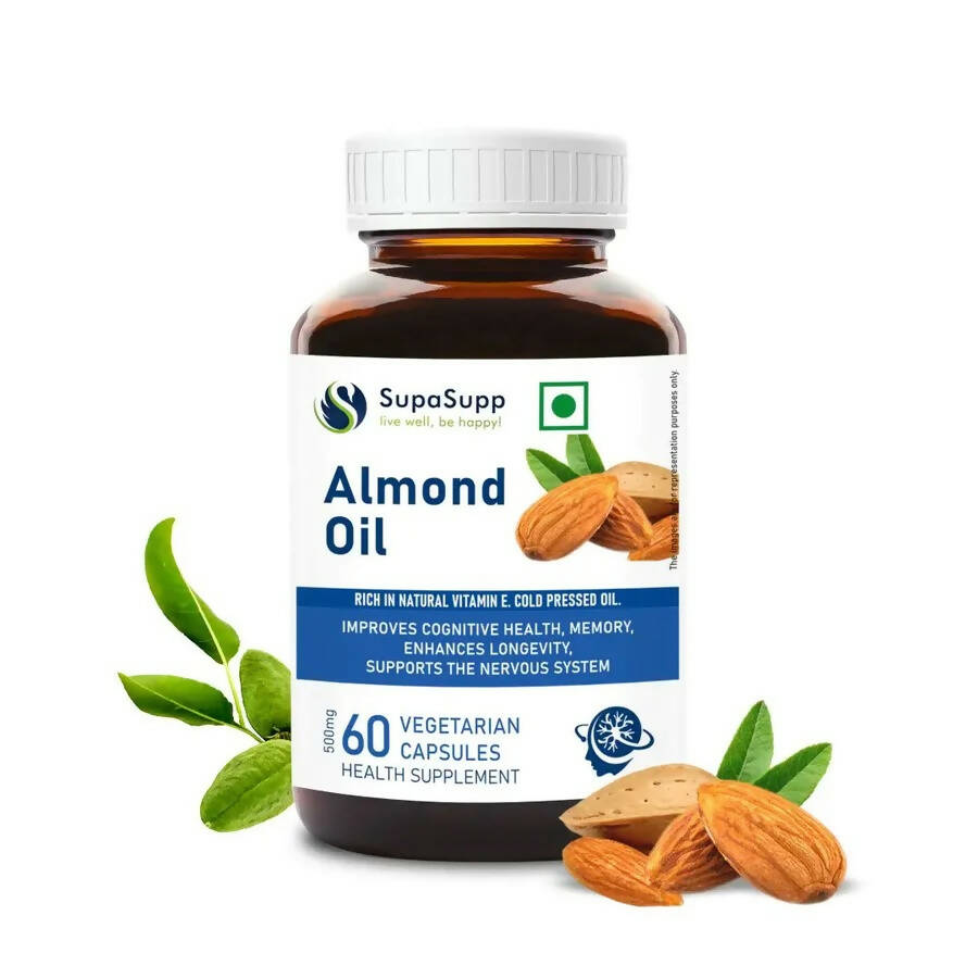 Sri Sri Tattva Supasupp Almond Oil Capsules - Distacart