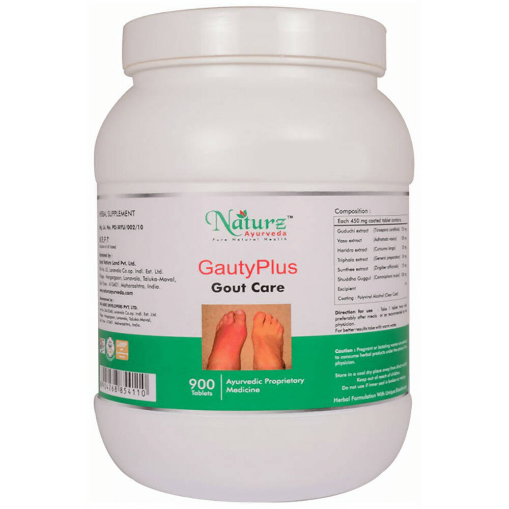 Naturz Ayurveda Gauty Plus Tablets - Distacart