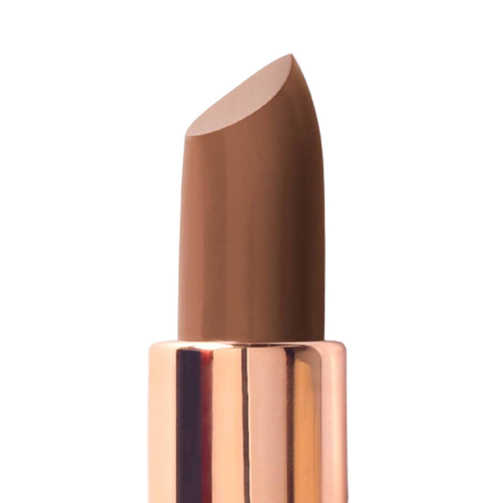 MYGLAMM Manish Malhotra Hi-Shine Lipstick- Cocoa Love 4g
