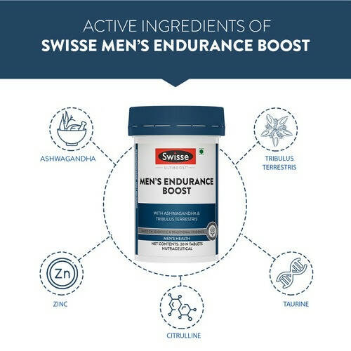 Swisse Men's Endurance Boost Tablets - Distacart
