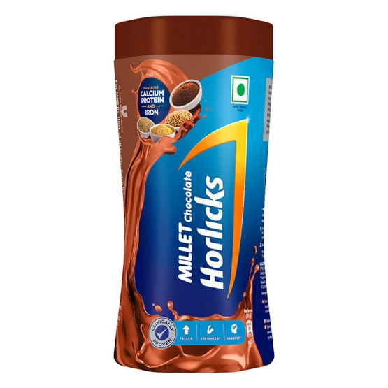 Horlicks Millet Chocolate Flavor Nutrition Drink Powder - Distacart