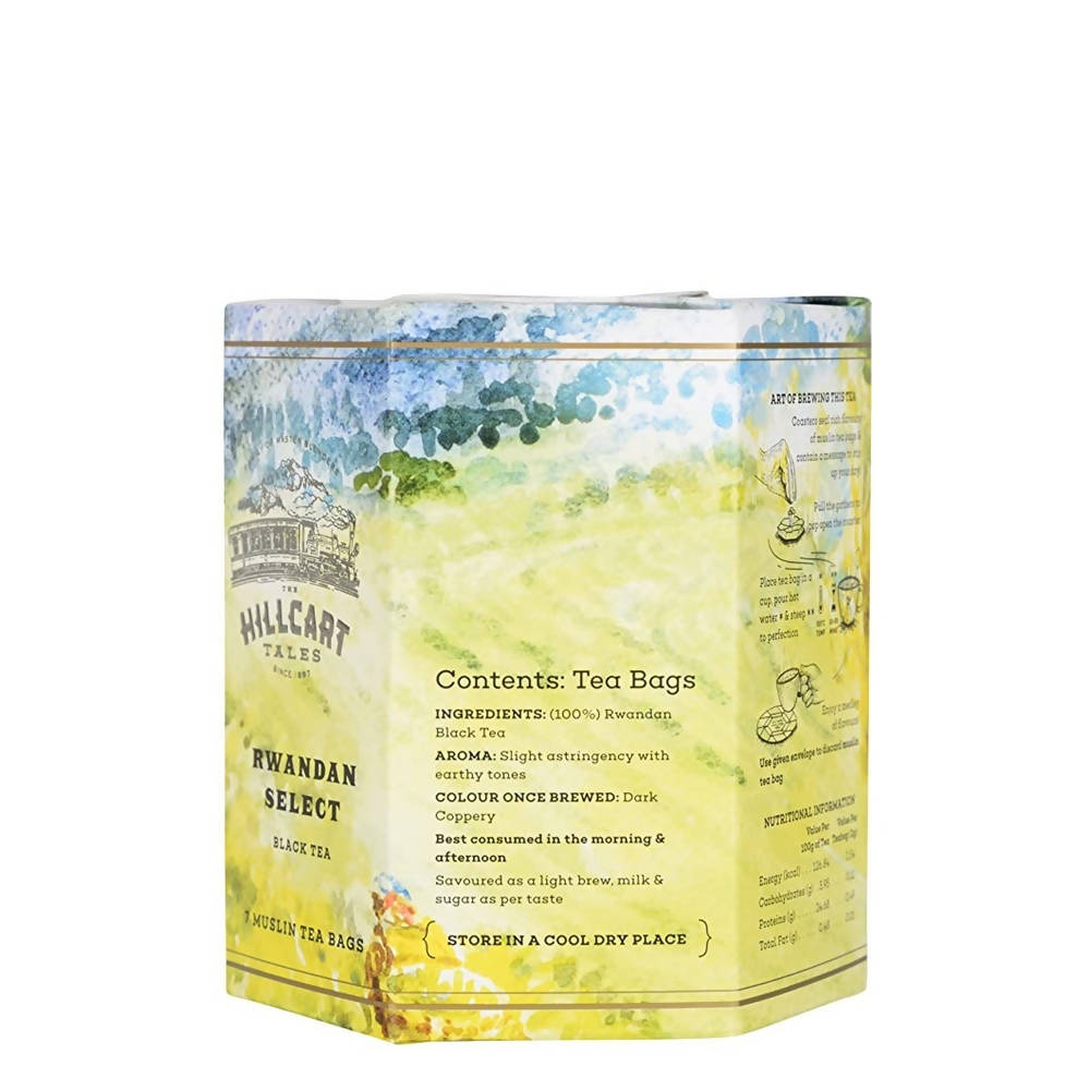 The Hillcart Tales Rwandan Select Black Tea Bags - Distacart