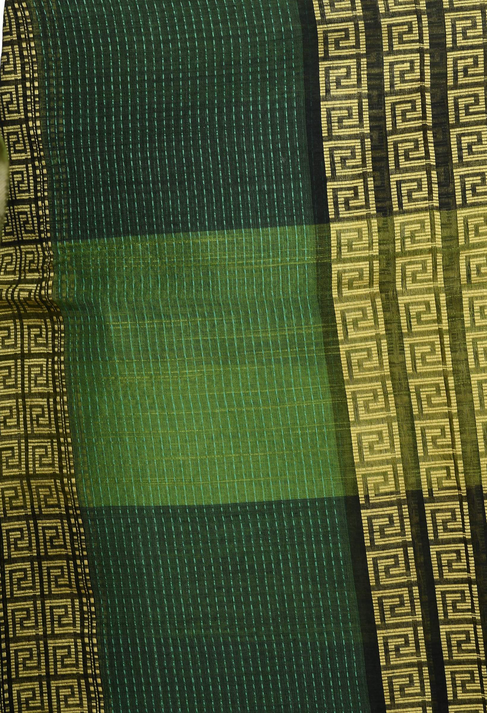 Mominos Fashion Moeza Handloom Cotton Green Tone Dupatta - Distacart