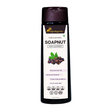 Teja Organics Pure & Natural Soapnut Hair Cleanser - Distacart