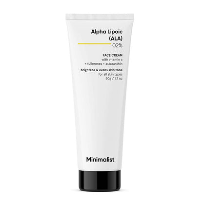 Minimalist Alpha Lipoic (ALA) 02% Face Cream - Distacart