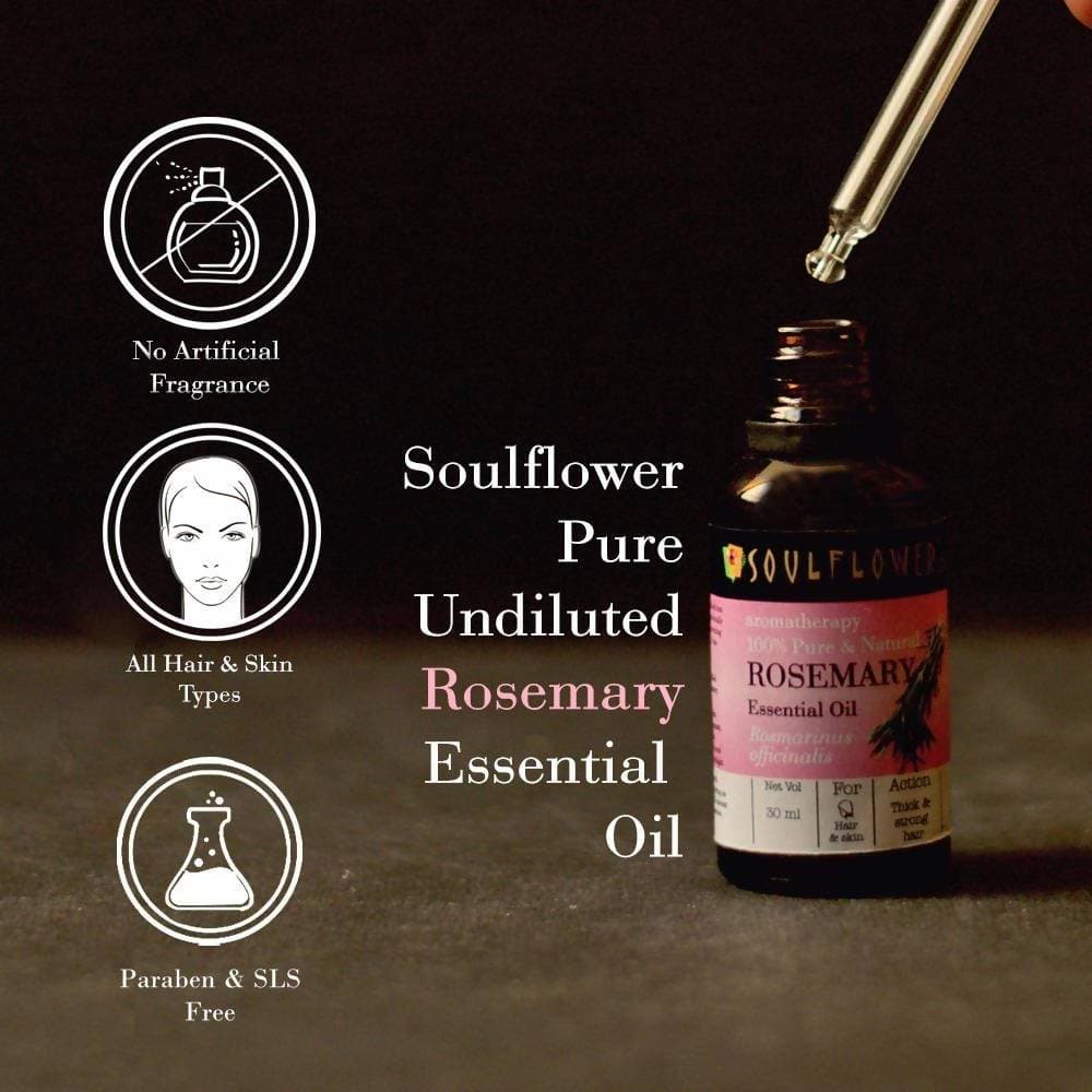 Soulflower Rosemary Essential Oil - Distacart