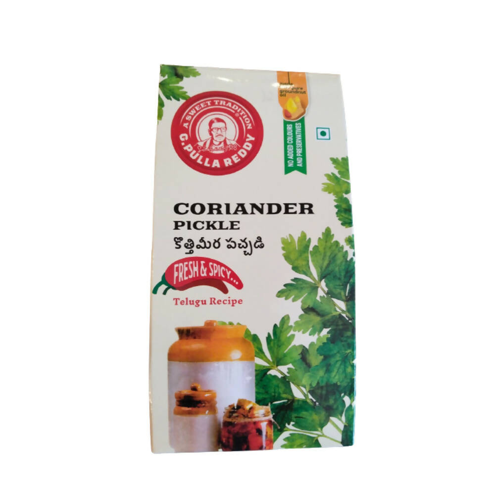 Pulla Reddy Coriander Pickle - Distacart