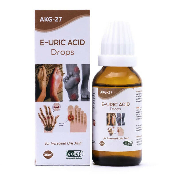 Excel Pharma E-Uric Acid Drops - Distacart
