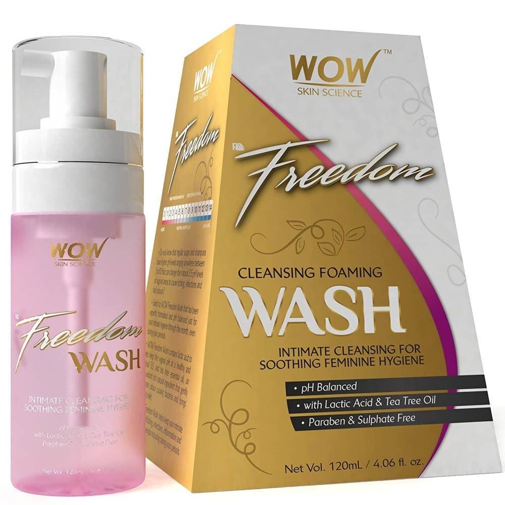 Wow Skin Science Freedom Cleansing Foam Wash - Distacart