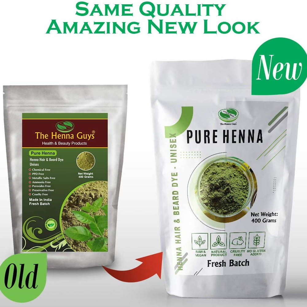 The Henna Guys Pure Henna Powder For Hair Dye / Color - Distacart