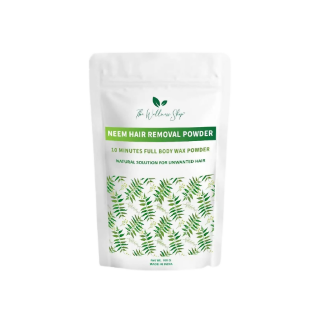 The Wellness Shop Neem Hair Removal Powder - Distacart