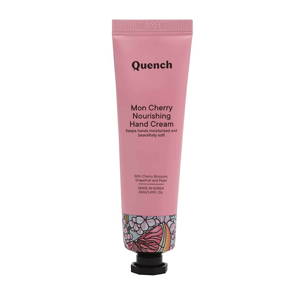 Quench Botanics Mon Cherry Nourishing Hand Cream - Distacart