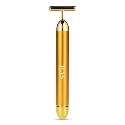 Ras Luxury Oils 24K Gold Vibrating Face Massager - Distacart