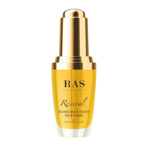 Ras Luxury Oils Revival Kumkumadi Night Face Elixir - Distacart