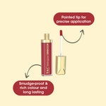 Thumbnail for TAC - The Ayurveda Co. 100% Natural Herbal Liquid Sindoor Maroon - Distacart