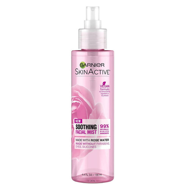 Garnier Skin Active Soothing Facial Mist with Rose Water - Distacart