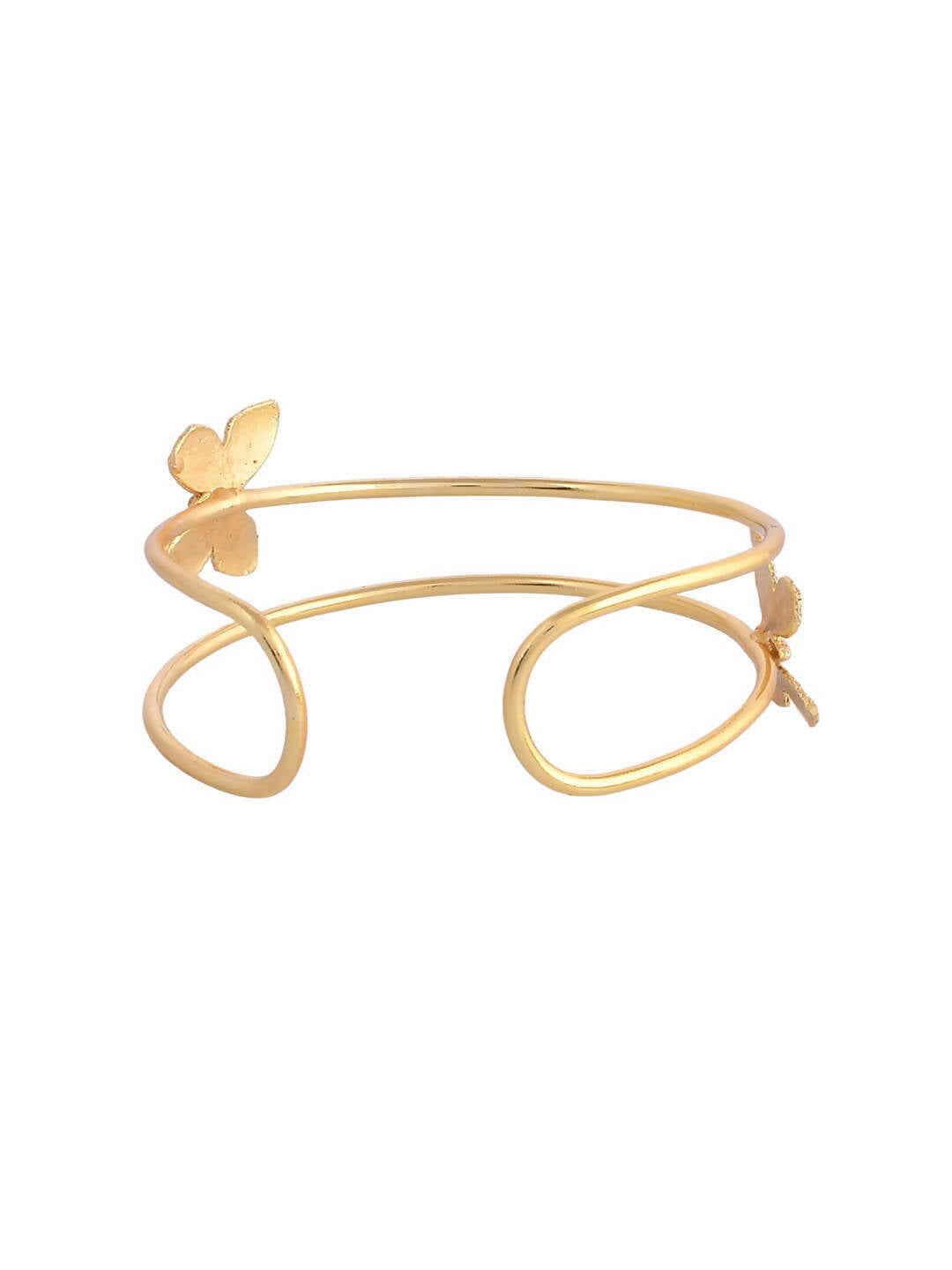 VOJ Women Gold Color stainless steel Bracelet - Distacart