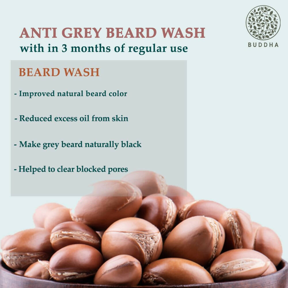 Buddha Natural Anti Grey Beard Wash - Distacart