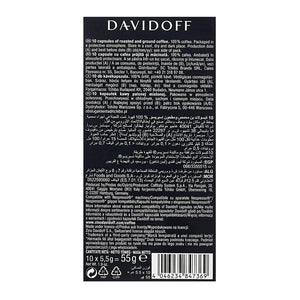 Davidoff Prestige Espresso Intense Roast Coffee Capsules - Distacart